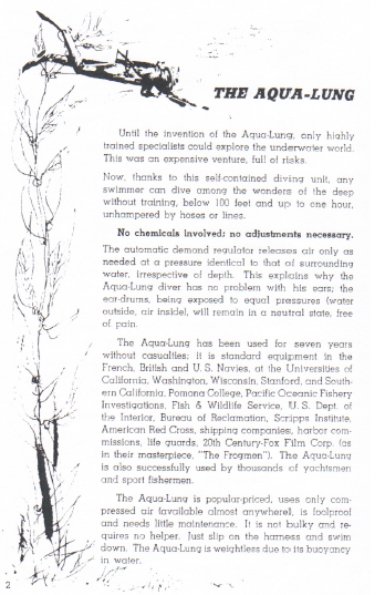 Catálogo Aqualug 1953