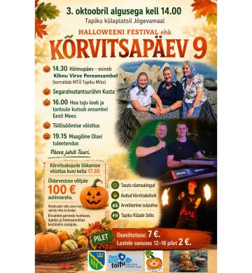 Halloweeni festival Kõrvitsapäev 9