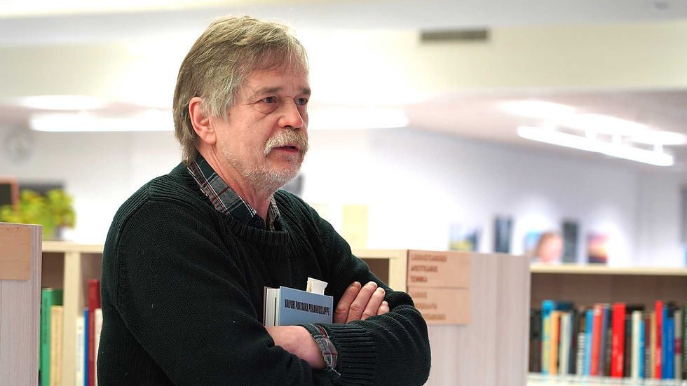 Tänavune Lutsu huumoripreemia laureaat Tõnu Oja Foto: Riina Mägi