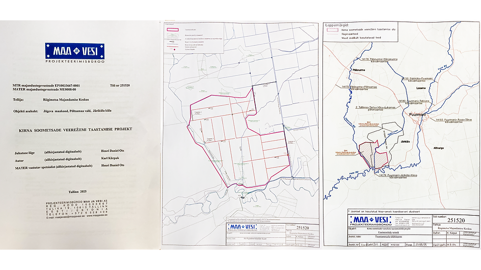 Kirna soometsade taastamise projekt