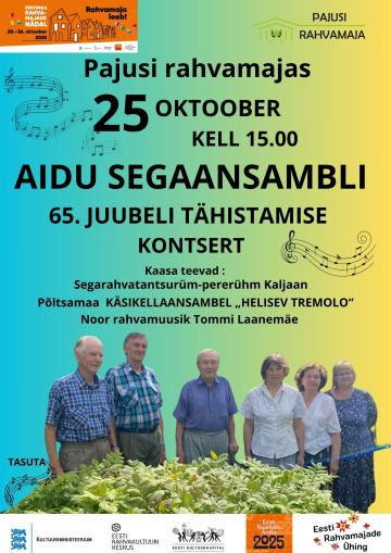 Aidu segaansambli 65. juubeli tähistamise kontsert