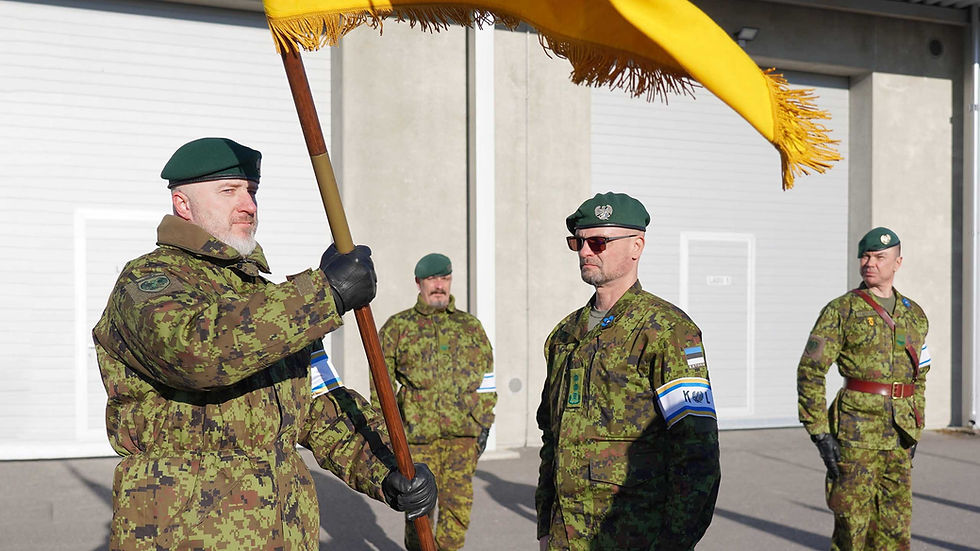 Kaitseliidu Jõgeva maleva uus pealik Kalle Kalme Foto: Marge Tasur