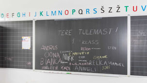 Tere tulemast esimesse klassi!