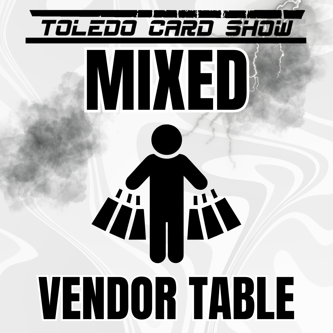 8FT MIXED ONLY Vendor Table for September 12TH-13TH 