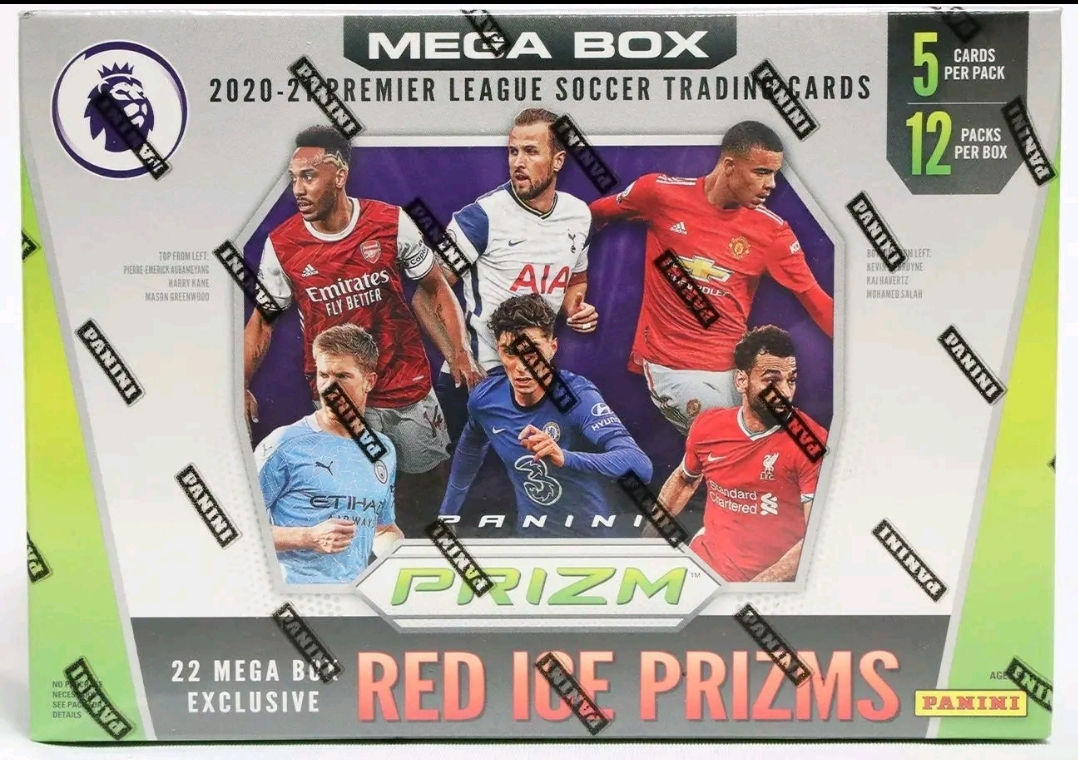 2020/21 PANINI PRIZM PREMIER LEAGUE EPL SOCCER MEGA BOX