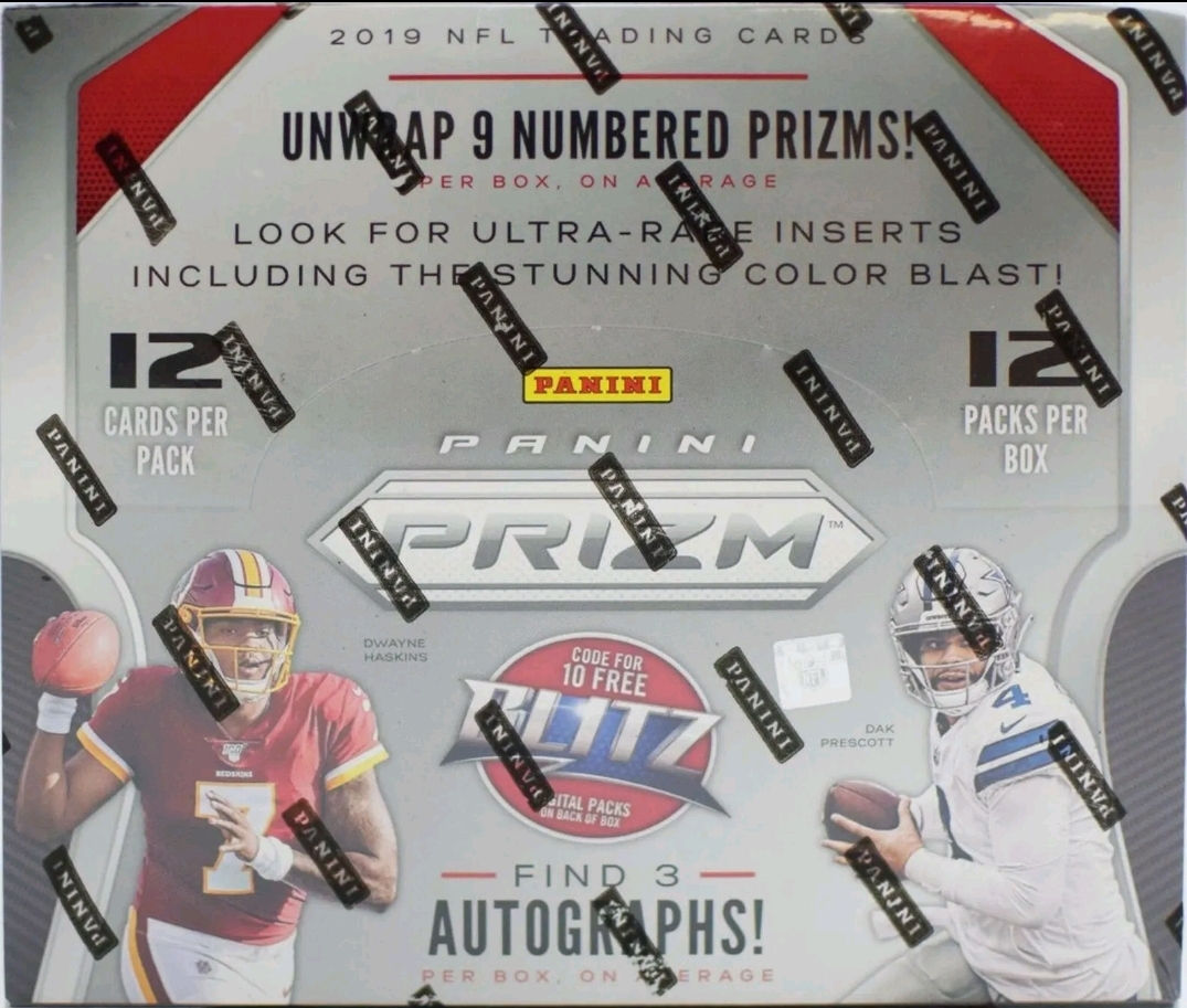 2019 Panini Prizm Football Hobby Box