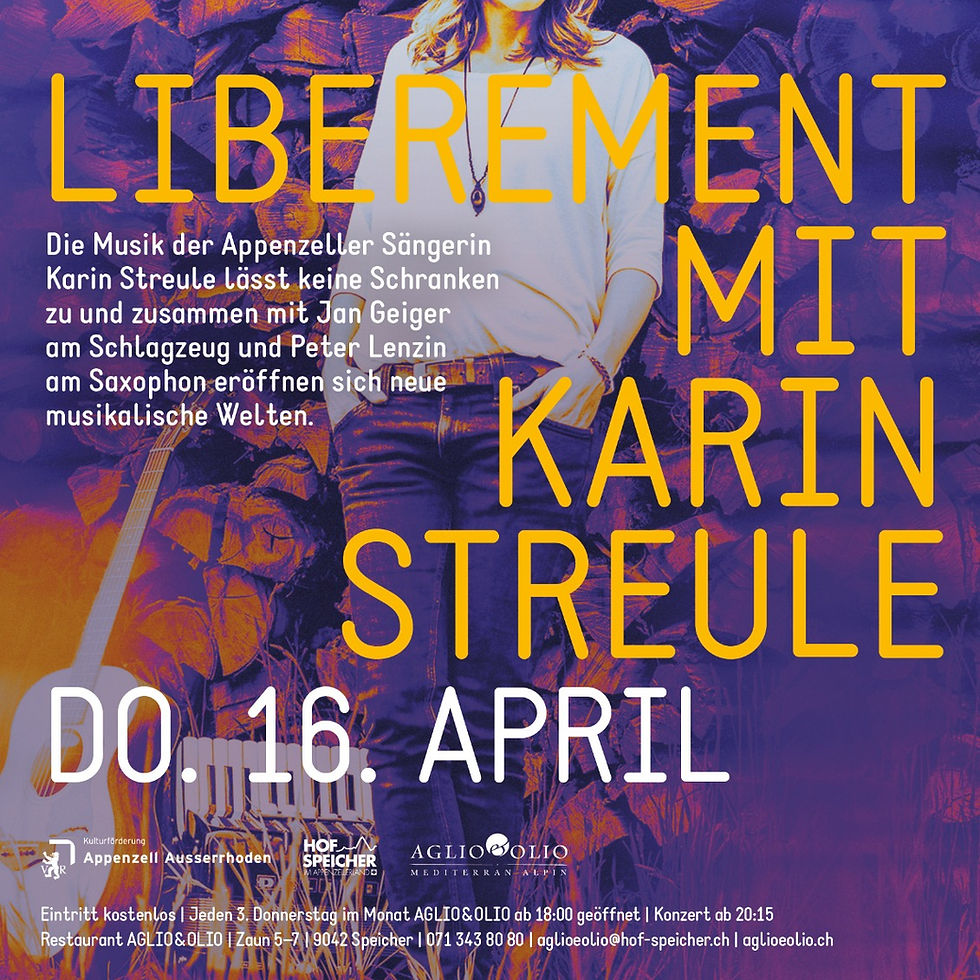 Liberement! Konzert mit Peter Lenzin und Jan Geiger