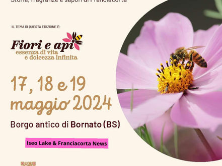 Franciacorta in Fiore XXV ed. BORGO ANTICO DI BORNATO 17-18-19 maggio qualche anticipazione