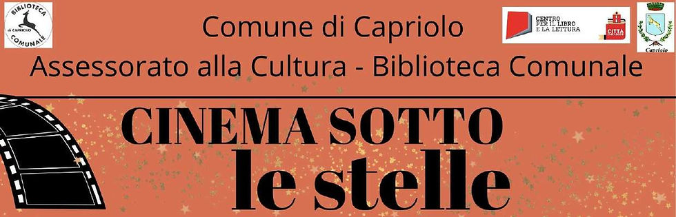 CAPRIOLO cinema sotto le stelle 2025
