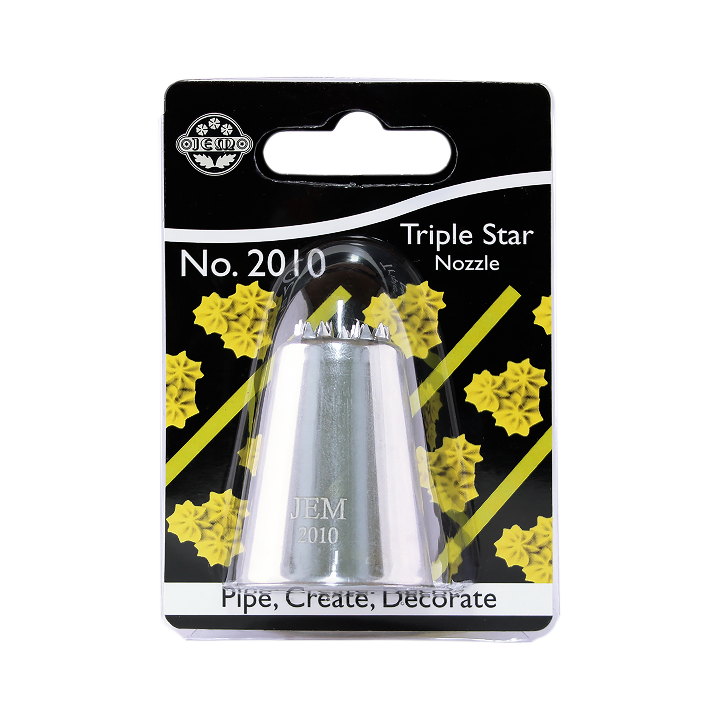 JEM Triple Star Nozzle #2010 Carded