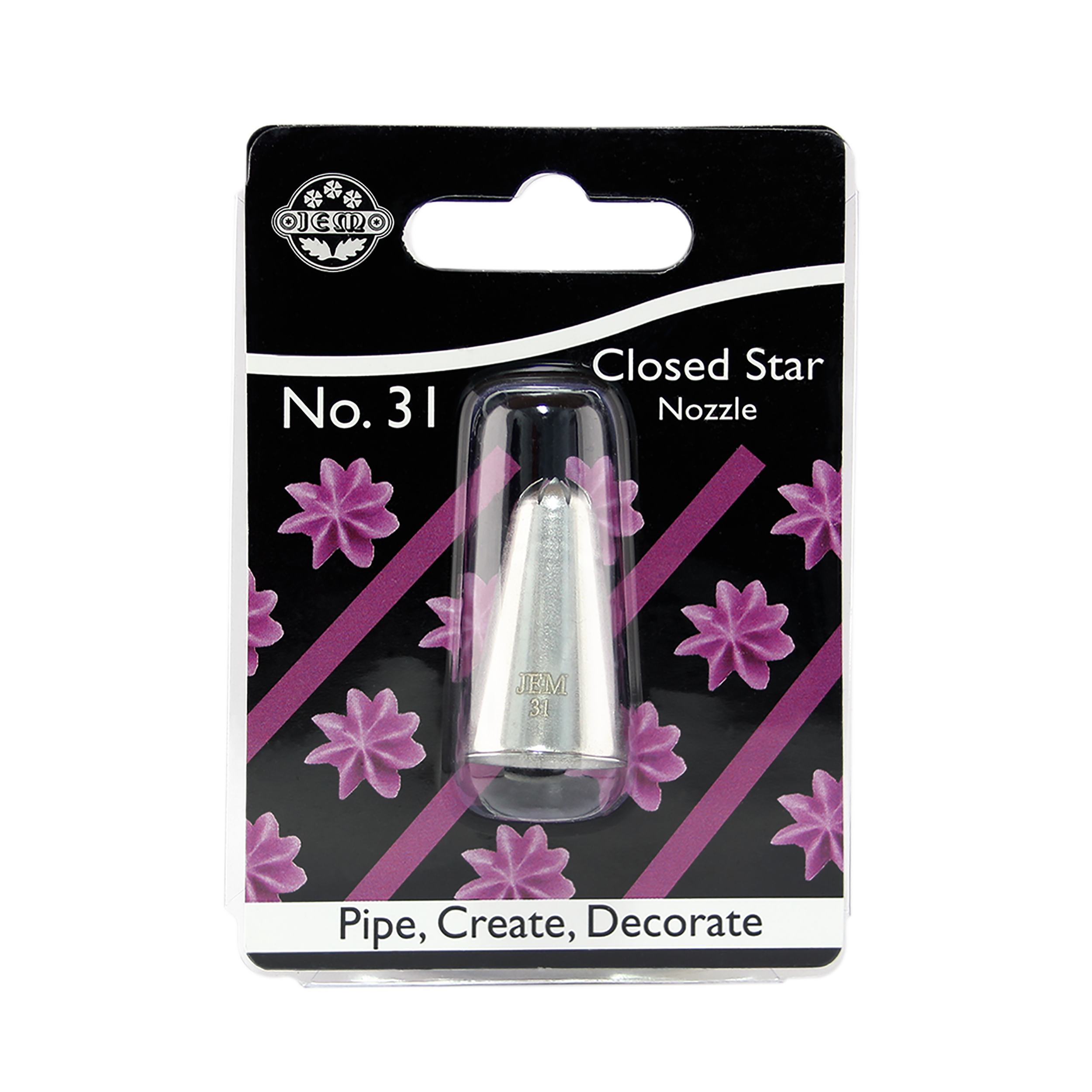 JEM Closed Star Nozzle #31 Carded