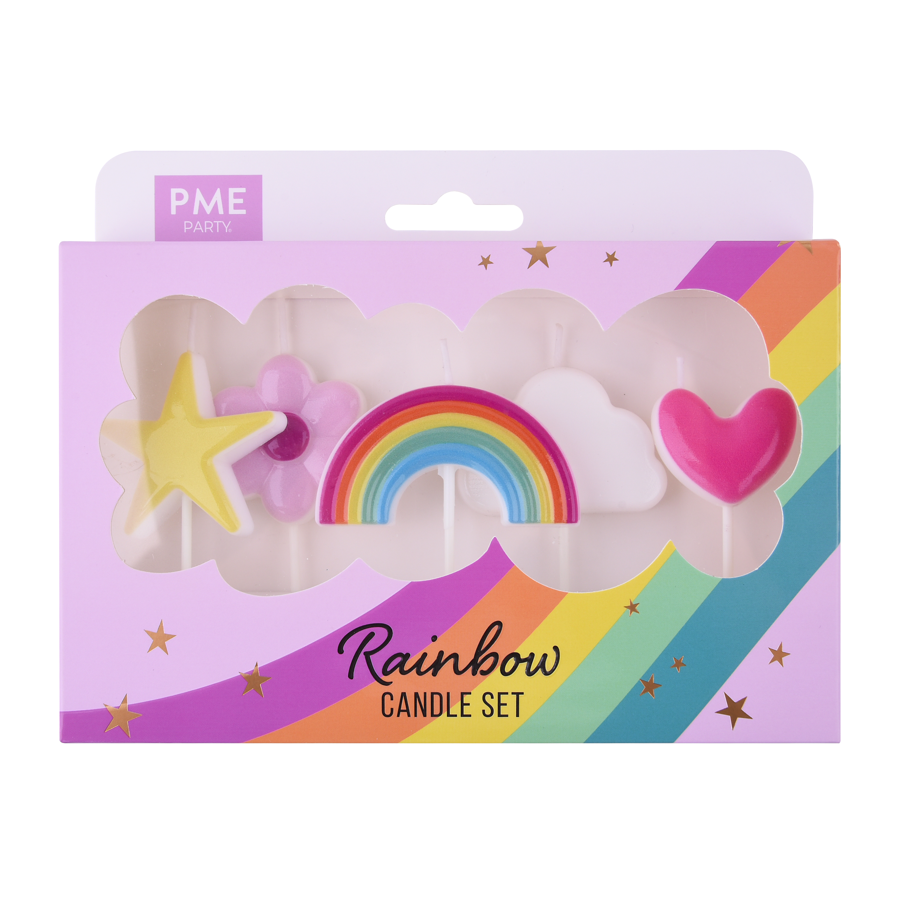 PME Candles - Rainbow (Set of 5)