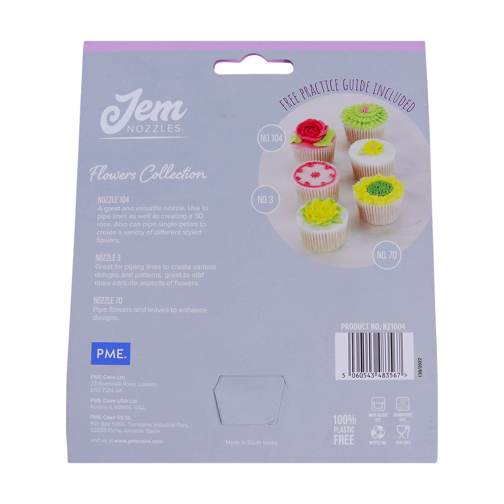 Thumbnail: JEM Nozzles Set of 3 - Flowers Collection