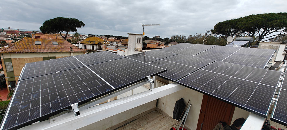 pergolato fotovoltaico Ardea (2)