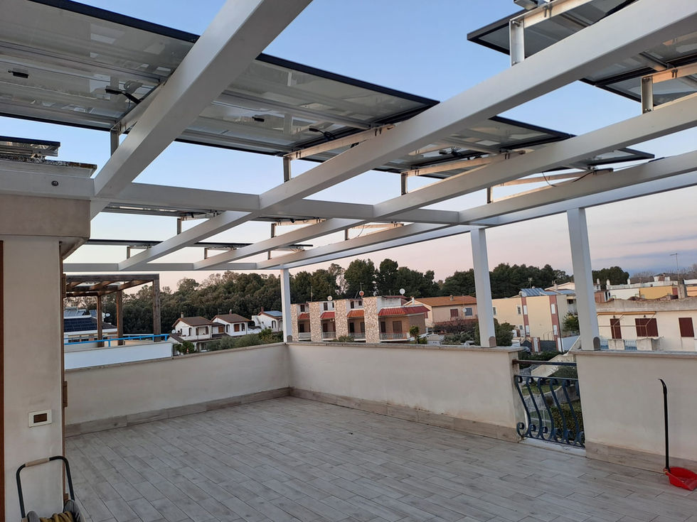 pergolato fotovoltaico Ardea (2)