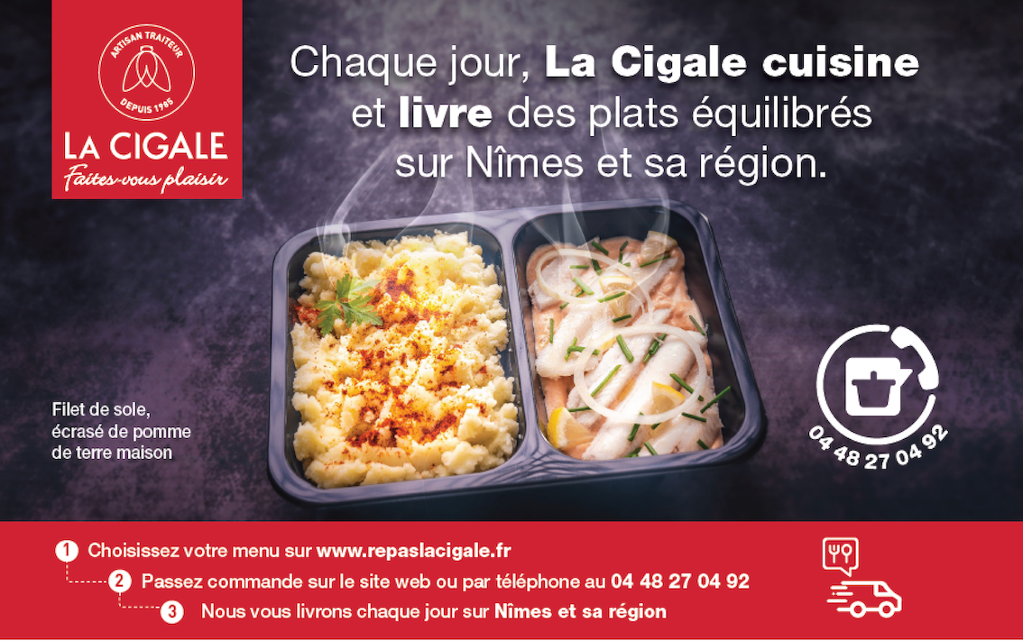 La Cigale Traiteur Livraison Repas A Domicile A Nimes Gard