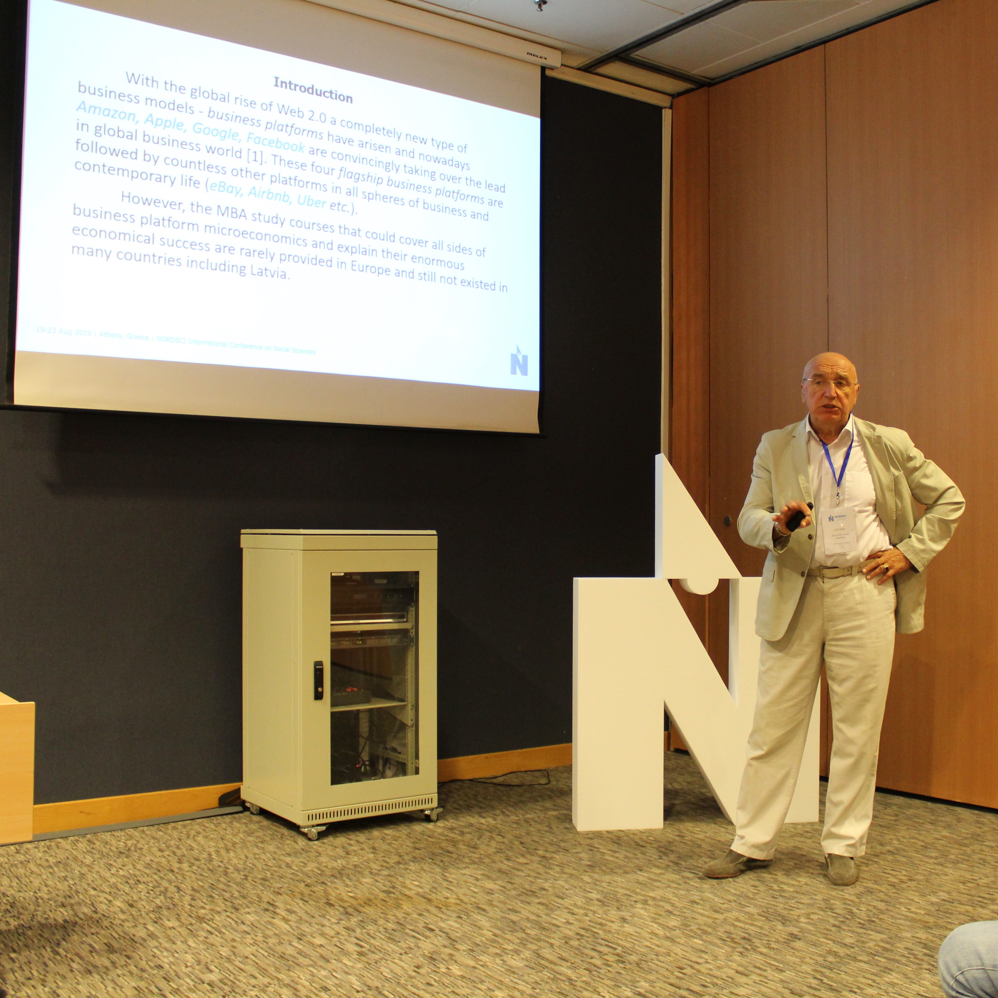 Assist.Prof. Dr.Ivars Godmanis prese