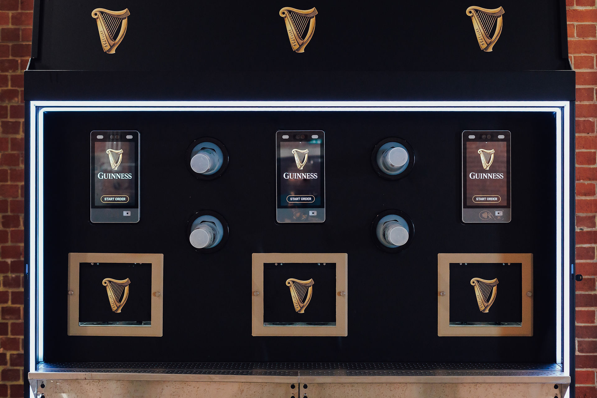 Guinness branded self-service draught beer machine