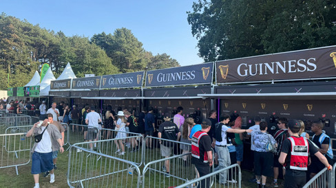 Self-service Guinness bar