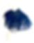 Navy Ruffle Capelet Side View