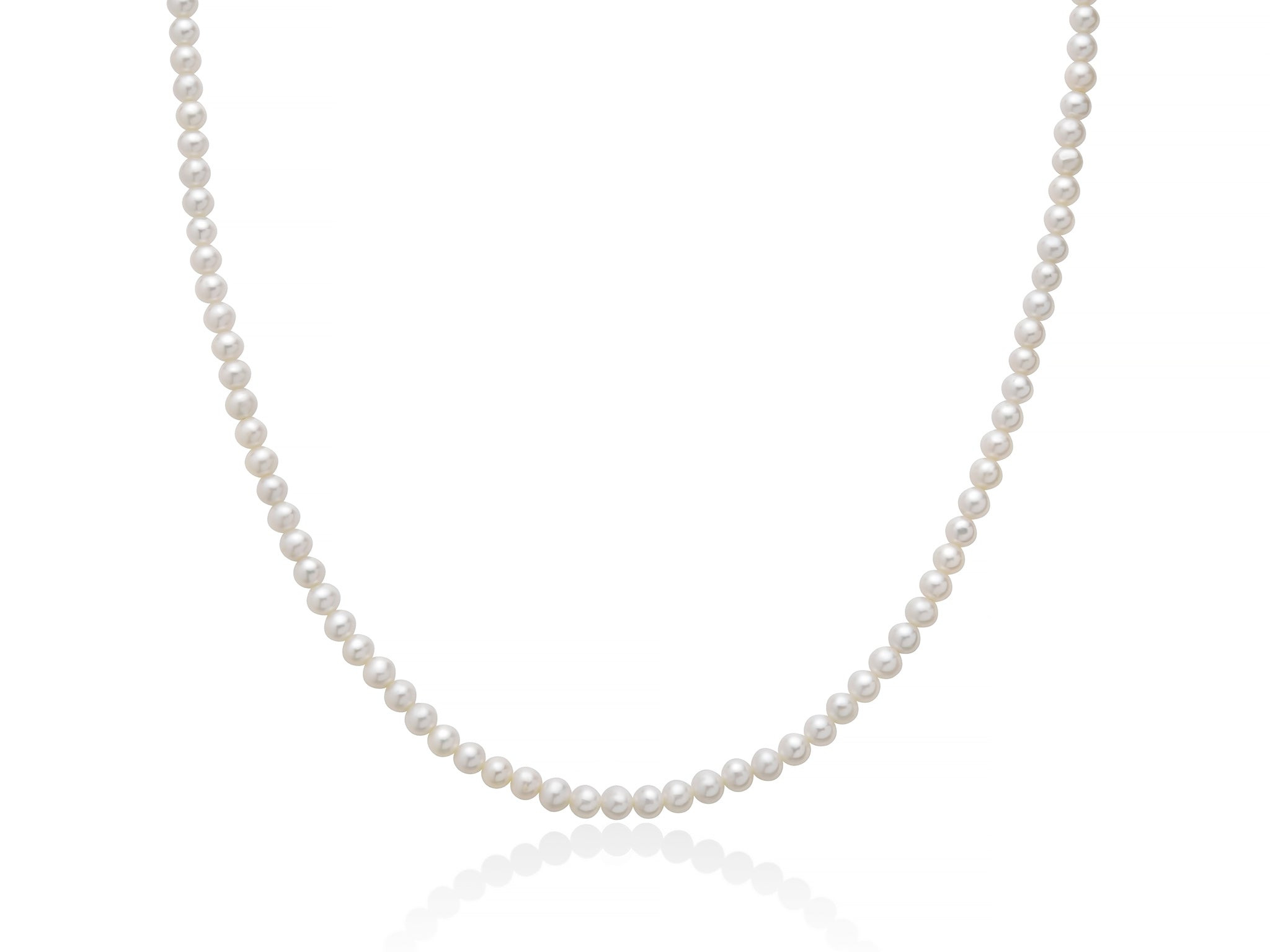 Collana Miluna in Oro Bianco 18K con Perle Oriente PCL6773