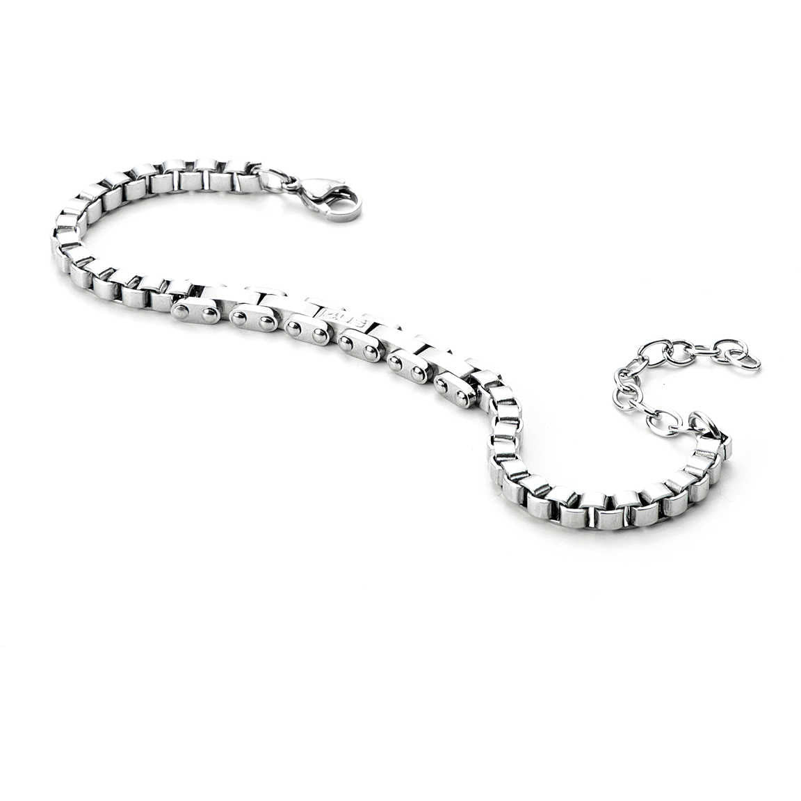 Paciotti Bracciale Uomo 5 Elementi Central Way | Acciaio | Regolabile 18-22cm
