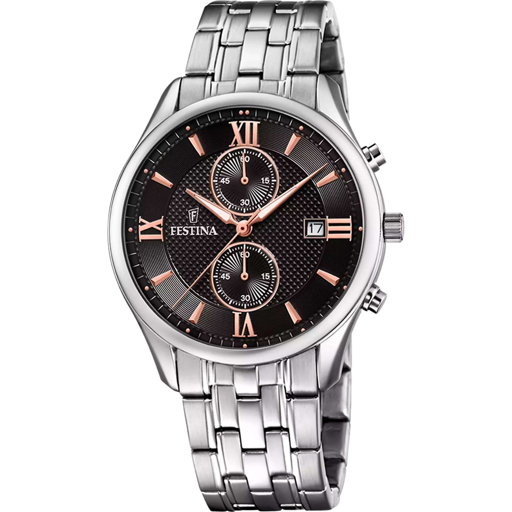 Festina | Orologio Uomo | Timeless Chronograph Nero | Acciaio | Quarzo