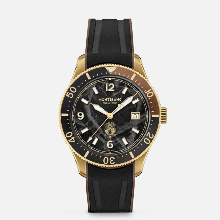 Montblanc Orologio Uomo Iced Sea Automatic Date | Bronzo | 300m Impermeabile