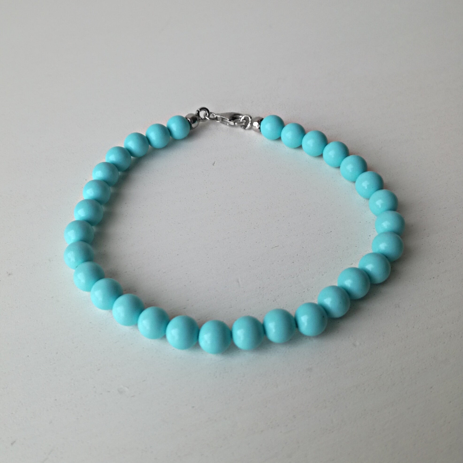 Le Fer Bracciale Donna Turchese | Pasta di Turchese | Chiusura Argento 925