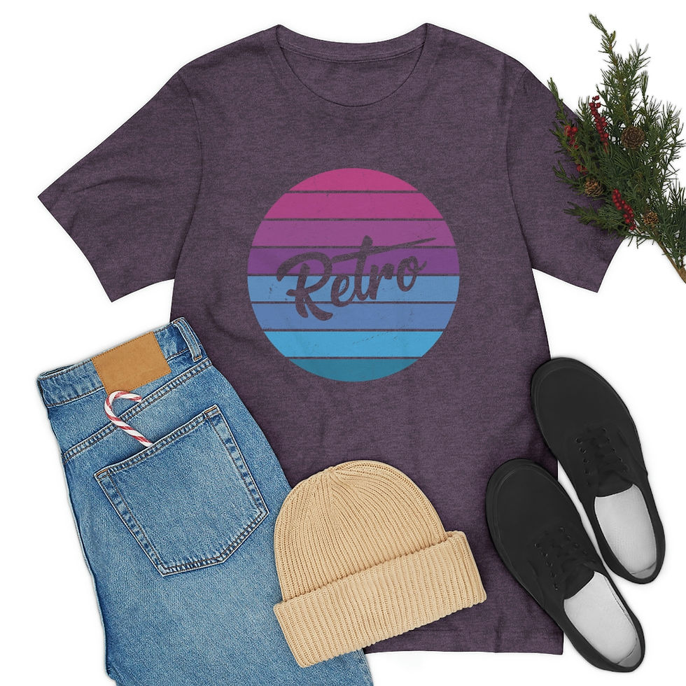 Miniatura: Retro Vintage 80’s - Synthwave Shirt, Retrowave Clothing, Vaporwave Shirt, O...