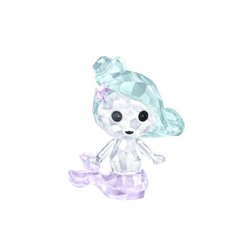 Swarovski Statuina Sirenetta da Collezione | Cristallo | 5,1x4,3x3 cm