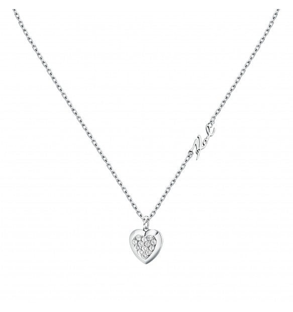 Karl Lagerfeld Collana Donna Cuore Con Zirconi