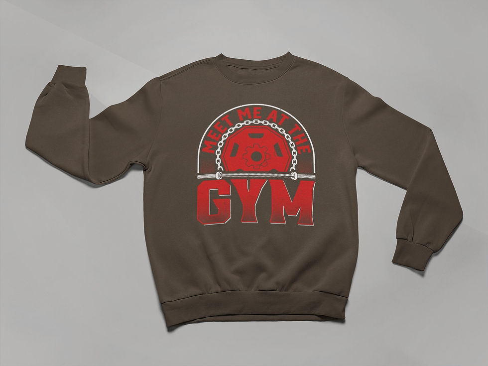 Miniatura: Gym Workout – Custom Half Zip, Custom Fleect, Gym Pullover, Men Fitness, Wor...