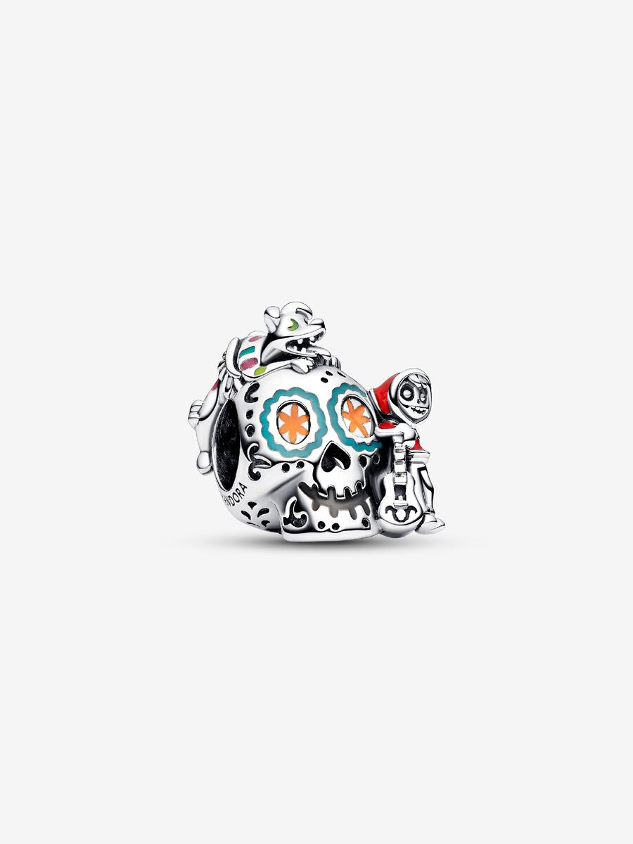 Pandora | Charm | Teschio Miguel & Dante che si illumina al buio | Argento 925