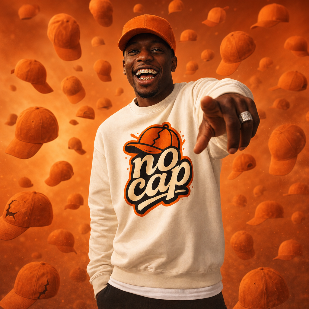 No Cap Streetwear Sweatshirt