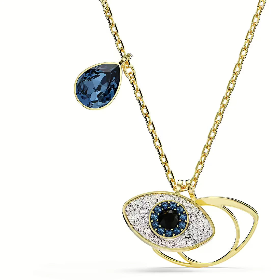 Swarovski Collana Pendente Symbolica con Occhio
