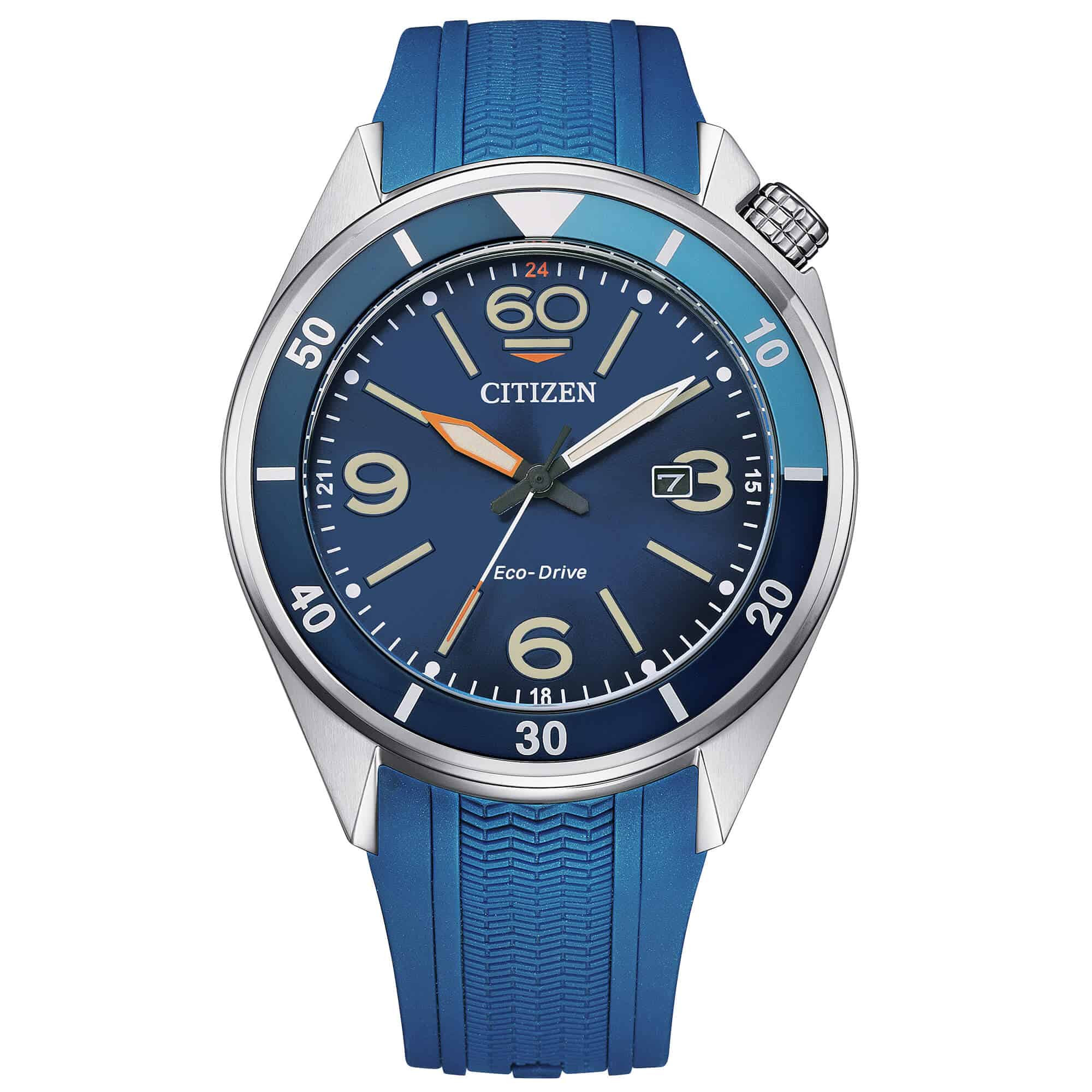 Citizen Orologio Uomo Eco-Drive Seaplane Blu