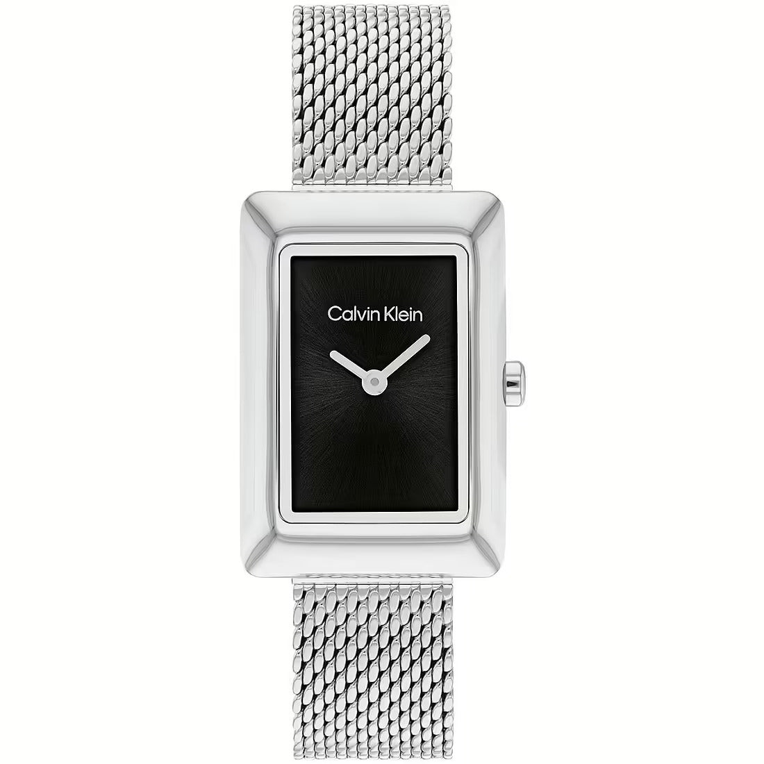 Calvin Klein Orologio Donna Solo Tempo Sculptural | Acciaio | Maglia Milanese