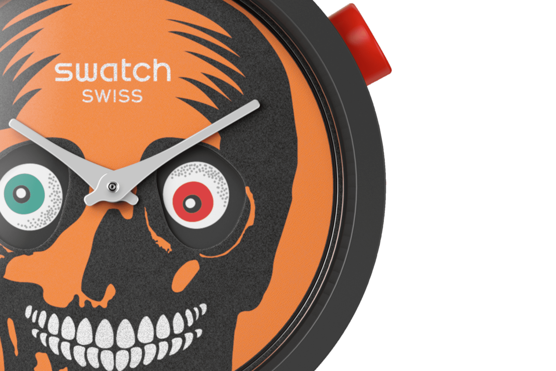 Swatch Orologio Uomo It's Spooky Time | Bioceramic | 47 mm