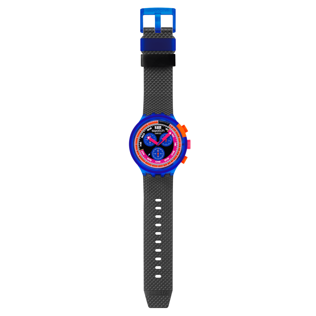 Swatch Orologio Uomo Neon Party To The Max | Cassa Plastica | Quarzo