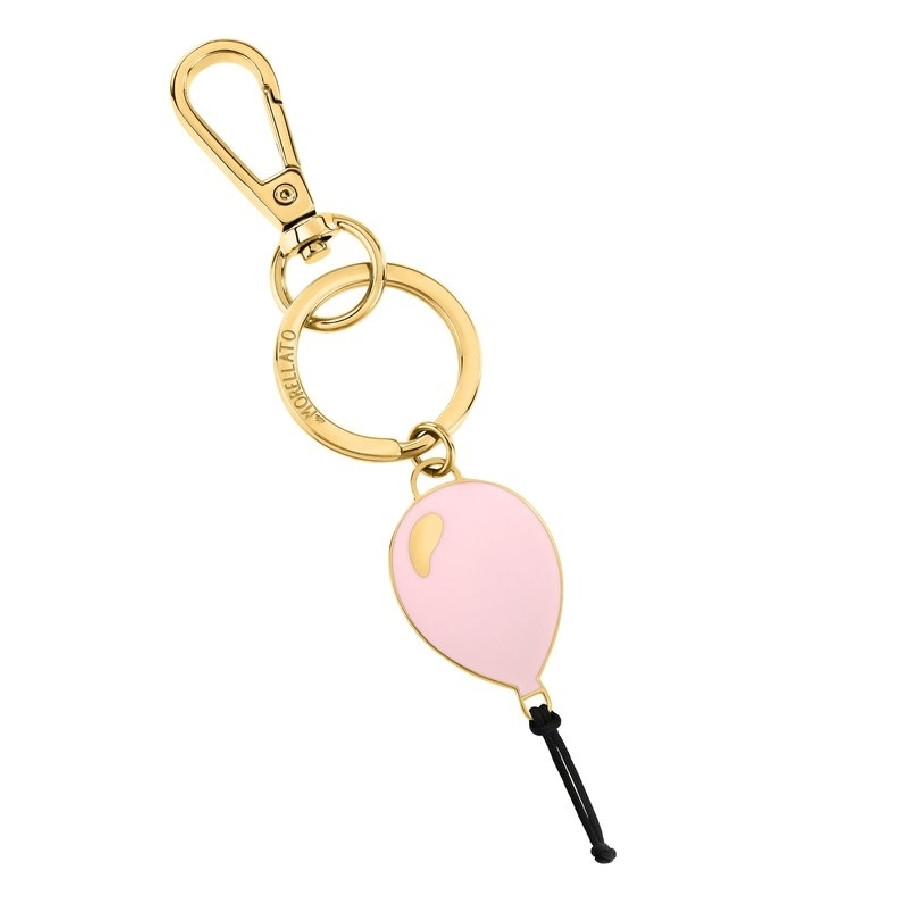 Portachiavi Morellato Forever Keyr Dorato con Palloncino Rosa