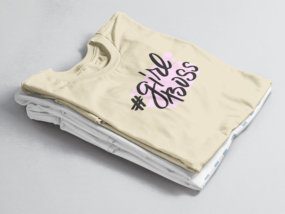 Thumbnail: Girl Boss – Girl Power Tshirt, Gift for Her, Little Sister, Feminist Shirt, ...