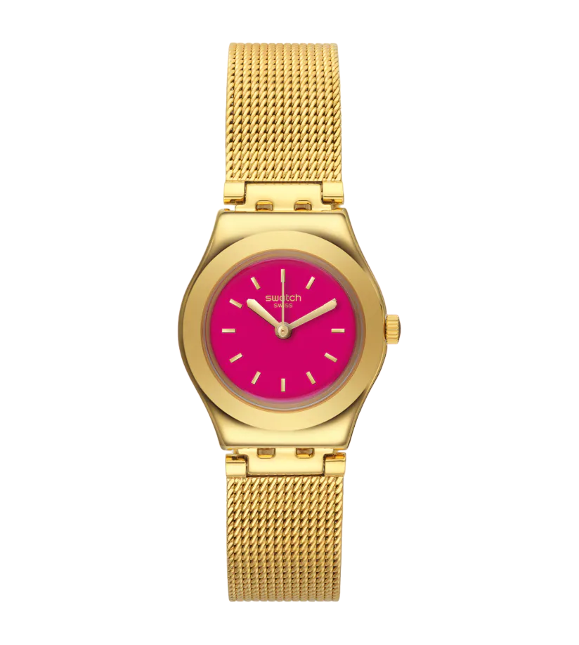Swatch Orologio Donna Twin Pink | Cassa Plastica | Quarzo 30m