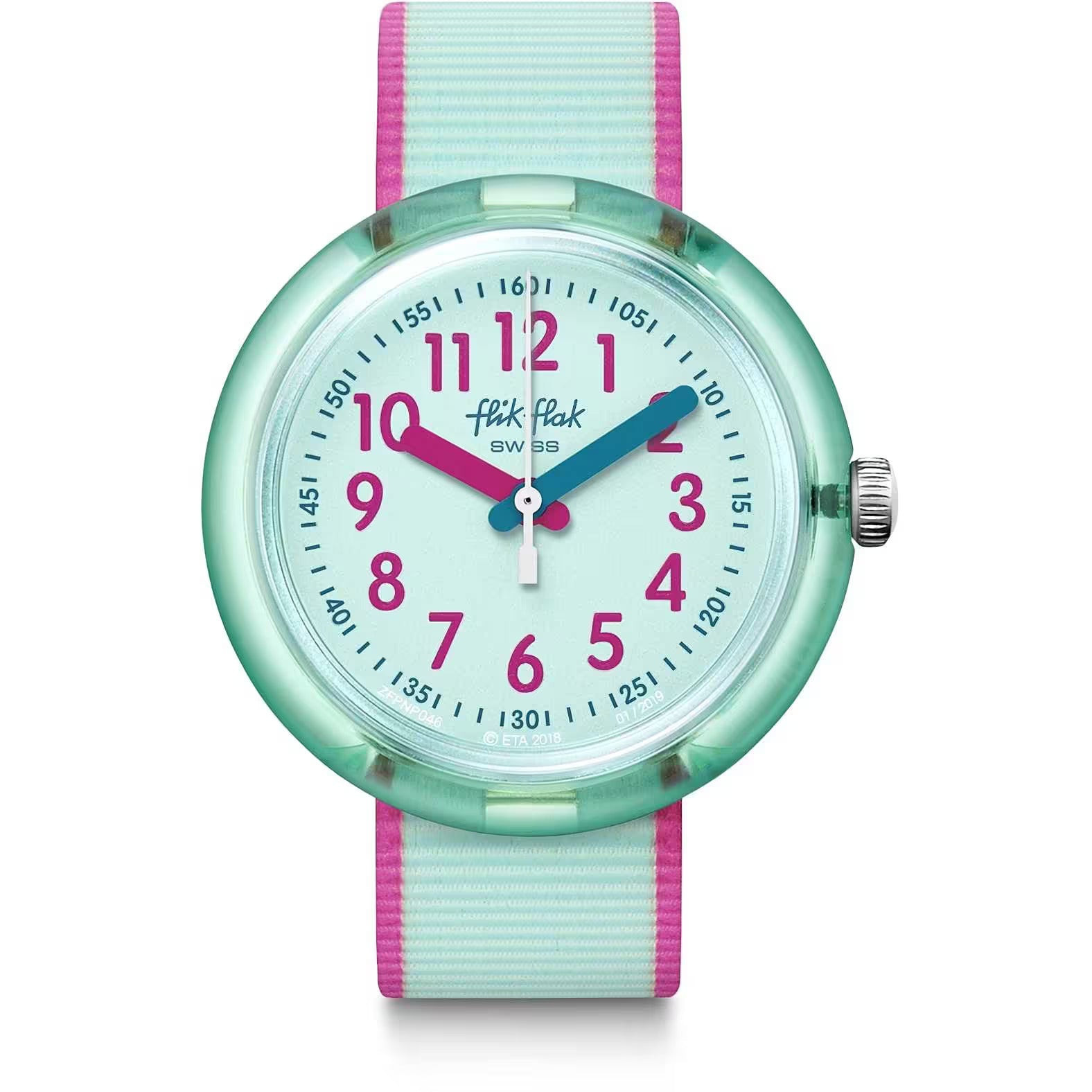 Flik Flak Orologio Bambina Color Blast Turquoise | Silicone | 30m