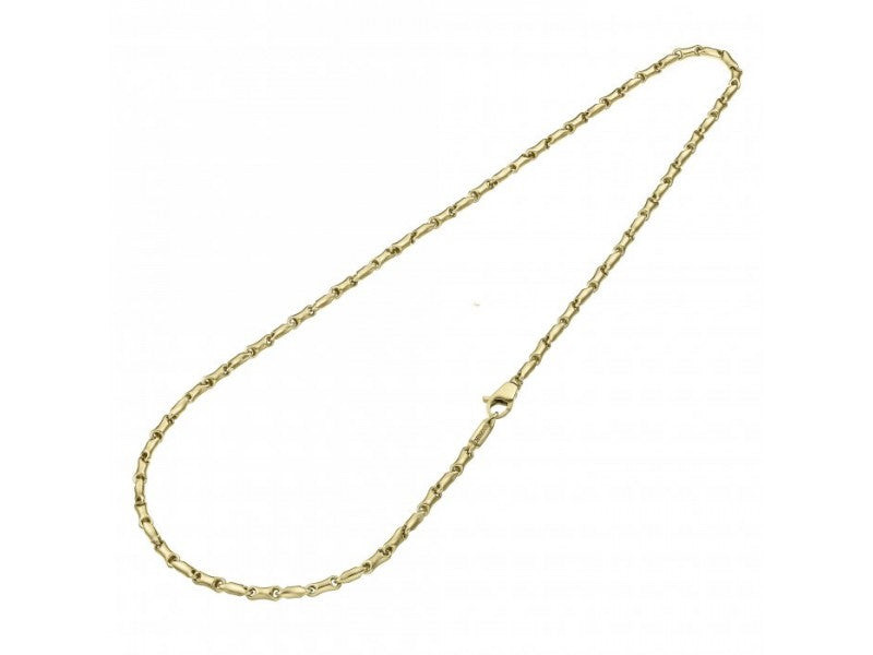 Chimento Collana Uomo Catena Bamboo | Oro giallo 18kt | 50 cm
