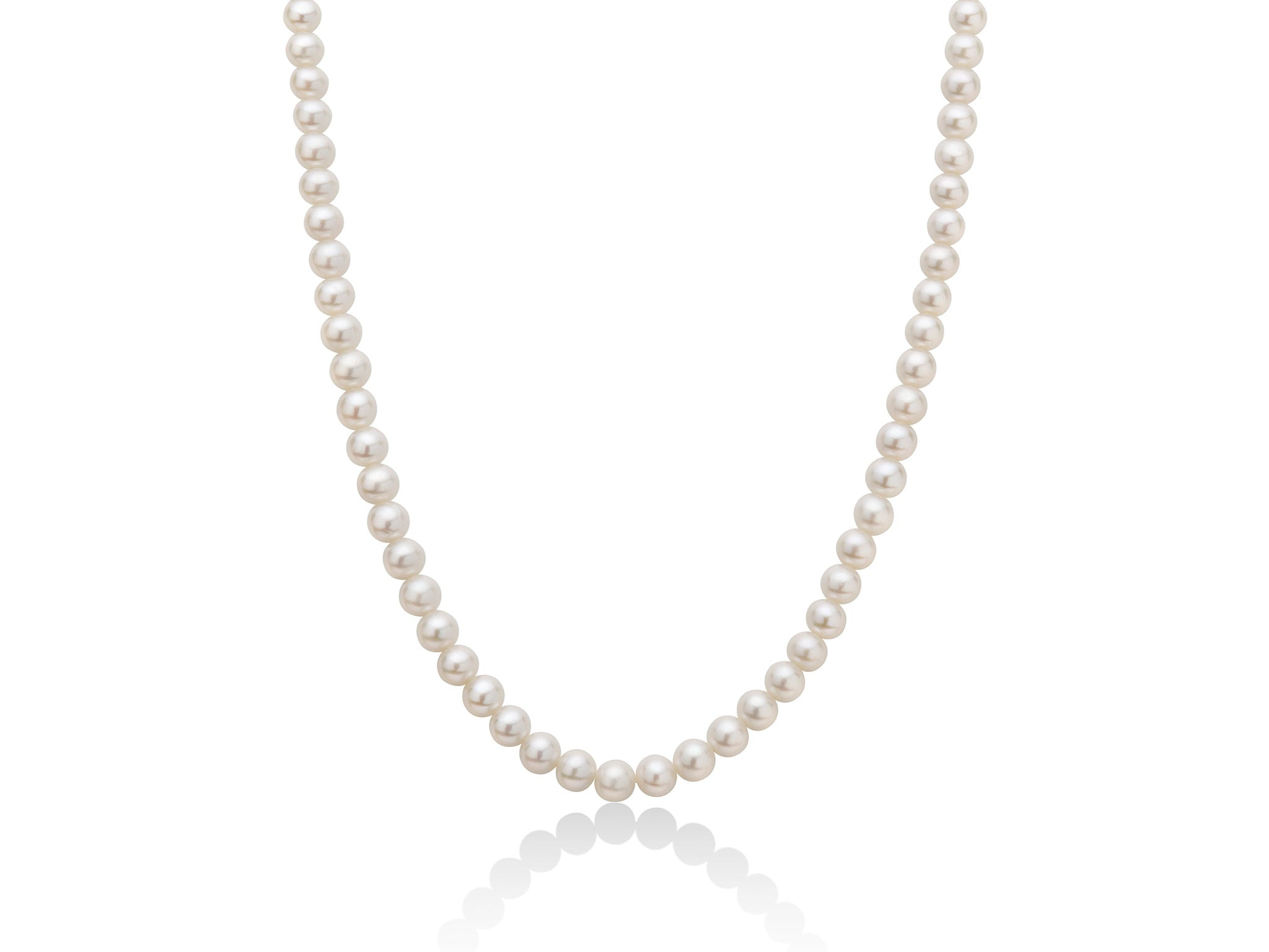 Collana Miluna Oriente 45 cm con Perle 5–5,5 mm