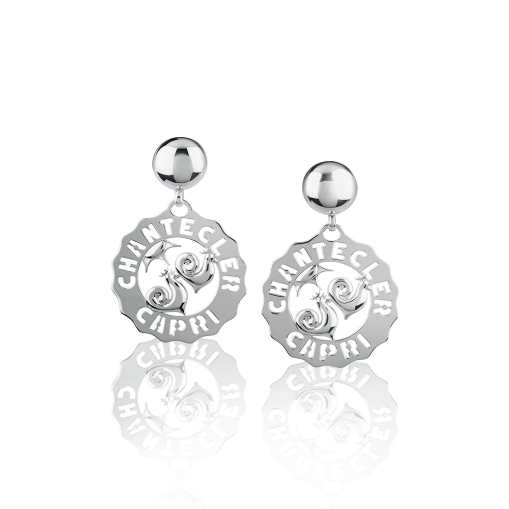 Chantecler Orecchini Donna Galli e Sole | Argento 925 | Capri