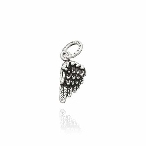 Giovanni Raspini | Ciondolo Donna | Ala scolpita | Argento 925 | Made in Italy