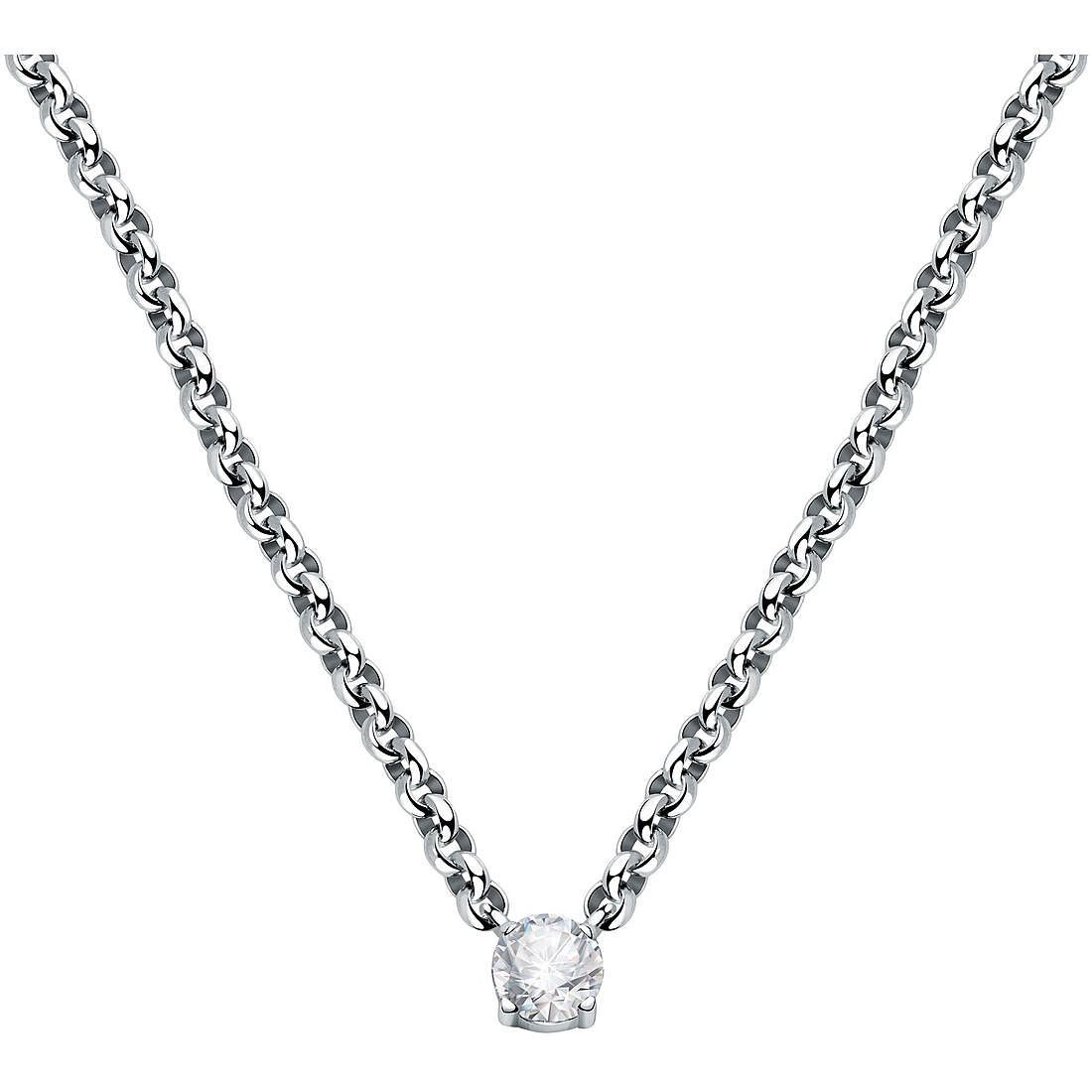 Collana Morellato Donna Poetica in Acciaio con Zircone