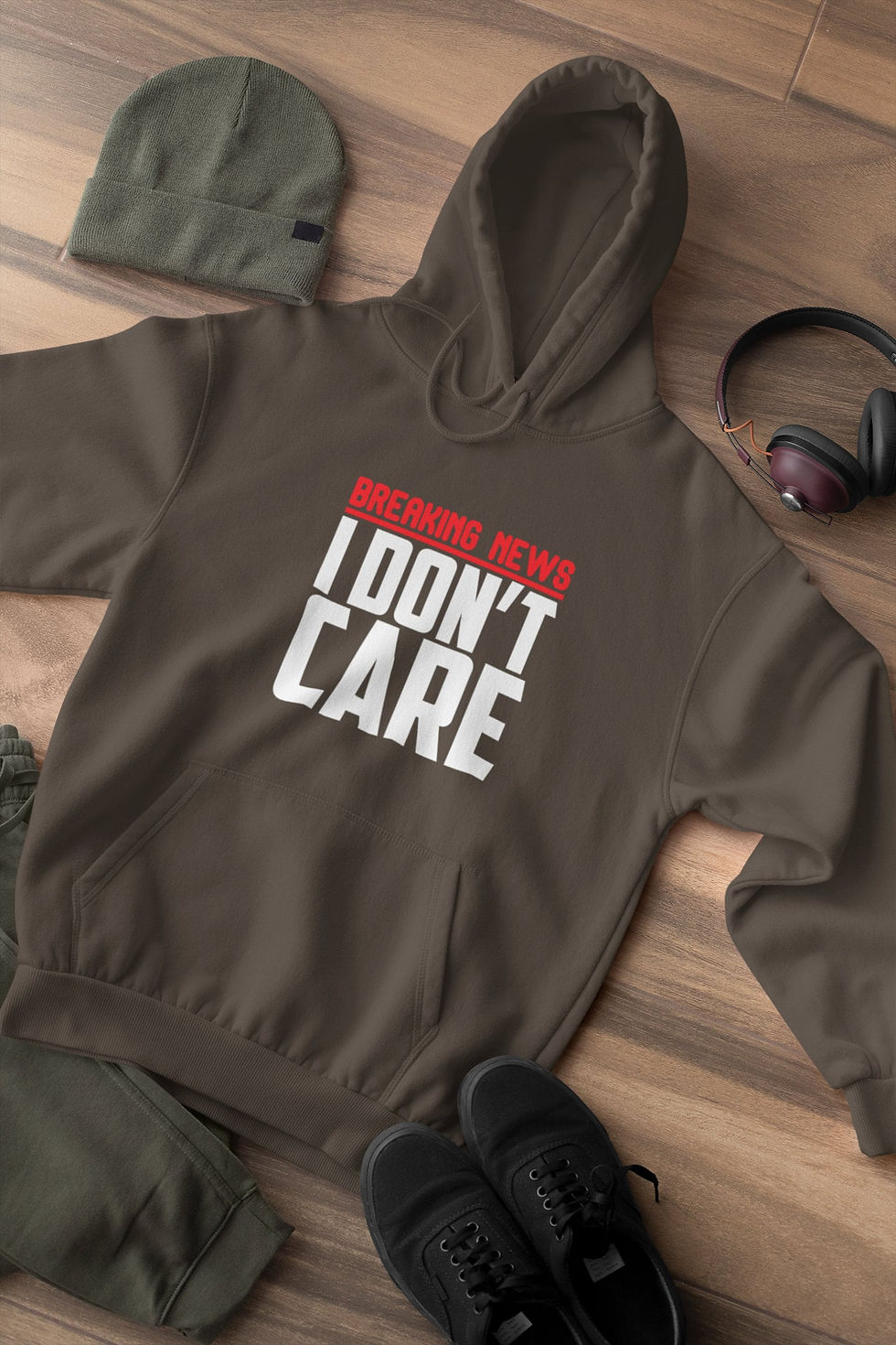 Miniatura: I Dont Care Shirt, Offensive Hoodie, Rude People Gift, Game Day Shirt, Footb...